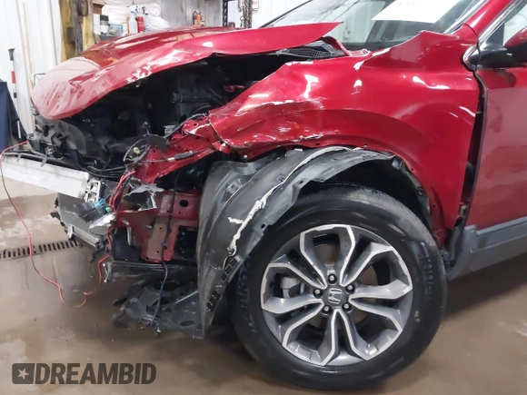 2022 Honda CR-V EX-L with VIN 2HKRW2H8XNH619209, listed as a IAAI auction lot 42042780 with 11,517 mi miles and . Bid and sale history available at DreamBid. Image 18.
