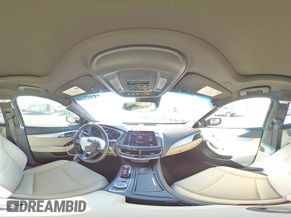2021 Cadillac CT5 Luxury with VIN 1G6DW5RK7M0115110, listed as a Copart auction lot 51435825 with 63,024 mi miles and Salvage title. Bid and sale history available at DreamBid. Image 12.