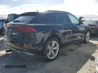 2022 Audi Q8 Premium Plus with VIN WA1BVBF17ND007494, listed as a Copart auction lot 75910184 with 0 mi miles and Non Repairable. Bid and sale history available at carsss.com. Image 3.