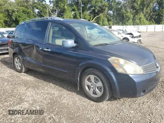 2007 Nissan Quest S with VIN 5N1BV28U57N125758, listed as a Copart auction lot 68835924 with 112,126 mi miles and Salvage Title. Bid and sale history available at carsss.com. Image 4.