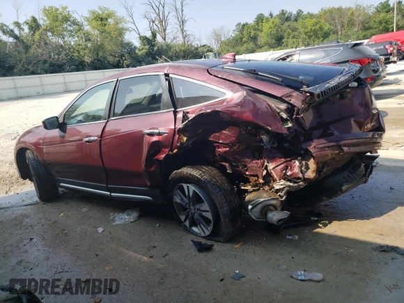 2014 Honda Crosstour EX-L with VIN 5J6TF2H50EL003066, listed as a Copart auction lot 68104764 with 163,184 mi miles and Salvage Title. Bid and sale history available at carsss.com. Image 2.