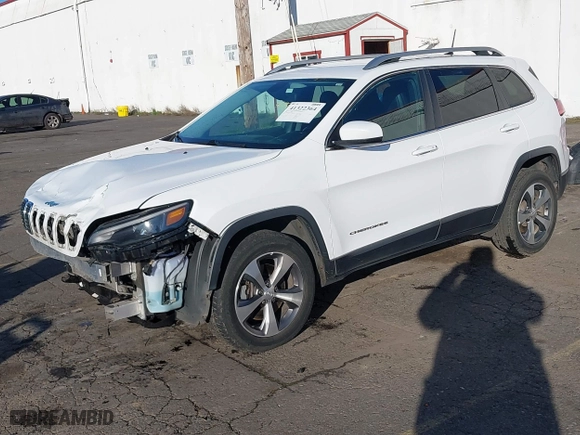 2020 Jeep Cherokee Limited with VIN 1C4PJMDX6LD587585, listed as a IAAI auction lot 41322364 with 104,008 mi miles. Bid and sale history available at carsss.com. Image 19.