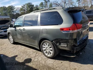 2011 Toyota Sienna XLE with VIN 5TDDK3DC6BS009464, listed as a Copart auction lot 49495975 with 112,873 mi miles and Salvage Title. Bid and sale history available at carsss.com. Image 2.