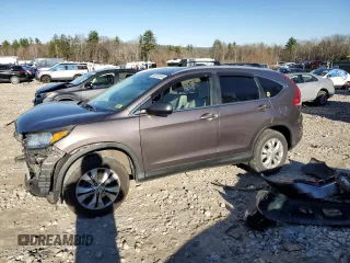 2013 Honda CR-V EX-L with VIN 5J6RM4H7XDL084279, listed as a Copart auction lot 80391584 with Not Provided miles and Salvage Title. Bid and sale history available at DreamBid. Image 1.