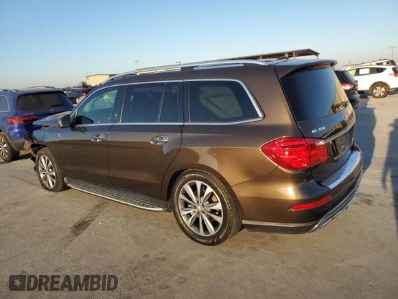 2016 Mercedes-Benz GL with VIN 4JGDF2EEXGA682904, listed as a Copart auction lot 82982294 with 61,004 mi miles and Salvage Title. Bid and sale history available at carsss.com. Image 2.