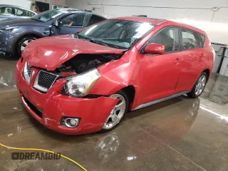 2009 Pontiac Vibe w/1SB with VIN 5Y2SP67019Z432876, listed as a Copart auction lot 78551534 with 128,207 mi miles and Salvage Title. Bid and sale history available at carsss.com. Image 1.