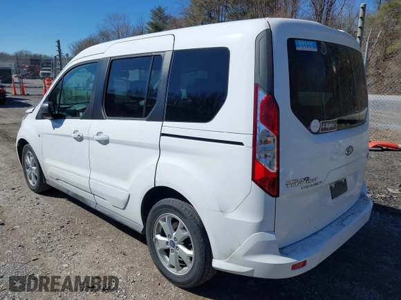 2014 Ford Transit Connect XLT z VIN NM0AE8F7XE1148356, wystawiony jako IAAI lot #41658732 z przebiegiem 128 180 mil mil oraz . Historia ofert i sprzedaży dostępna na DreamBid. Obrazek 3.