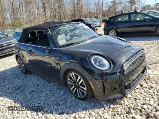 2022 MINI Convertible Cooper S z VIN WMW43DL09N3N62946, wystawiony jako Copart lot #52039284 z przebiegiem 20 736 mil mil oraz Szkoda całkowita • Salvage title. Historia ofert i sprzedaży dostępna na DreamBid. Obrazek 4.