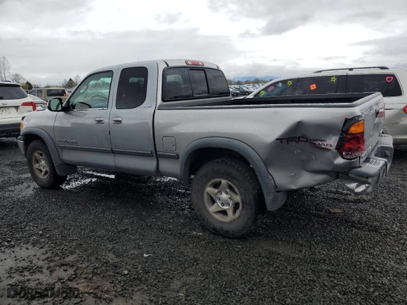 2002 Toyota Tundra SR5 with VIN 5TBBT44102S238756, listed as a Copart auction lot 48167535 with 252,665 mi miles and Salvage Title. Bid and sale history available at carsss.com. Image 2.