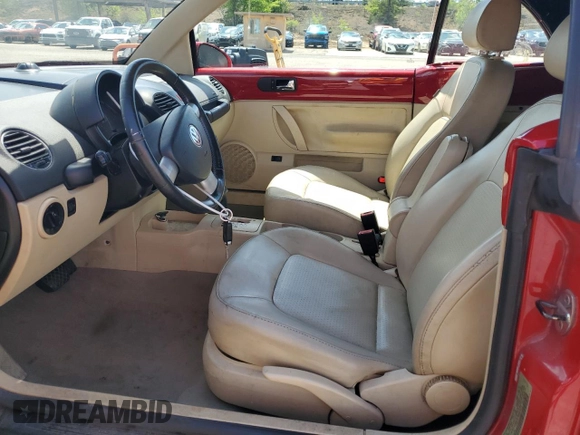2009 Volkswagen Beetle S with VIN 3VWRF31Y99M404515, listed as a Copart auction lot 52603735 with 120,011 mi miles and Salvage Title. Bid and sale history available at DreamBid. Image 7.