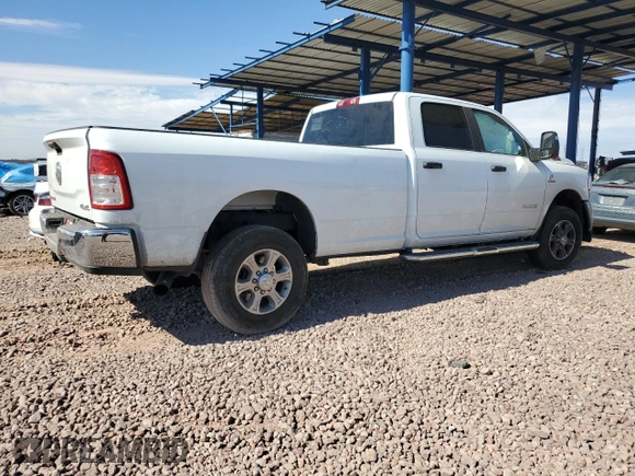 2023 Ram 2500 Big Horn with VIN 3C6UR5JL8PG544059, listed as a Copart auction lot 77711794 with 37,605 mi miles and Salvage title. Bid and sale history available at DreamBid. Image 3.