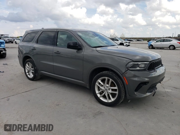 2023 Dodge Durango GT Plus with VIN 1C4RDHDG6PC555304, listed as a Copart auction lot 45054025 with 63,098 mi miles and Clean title. Bid and sale history available at DreamBid. Image 4.