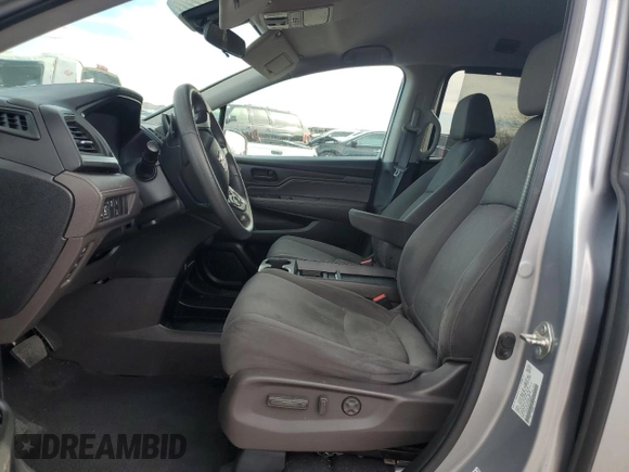 2020 Honda Odyssey EX with VIN 5FNRL6H5XLB009666, listed as a Copart auction lot 45526805 with 81,622 mi miles and Salvage Title. Bid and sale history available at DreamBid. Image 7.