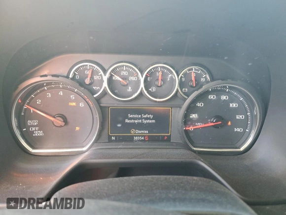 2022 Chevrolet Suburban LS with VIN 1GNSCBKD0NR333272, listed as a Copart auction lot 78638664 with 38,354 mi miles and Salvage Title. Bid and sale history available at DreamBid. Image 9.