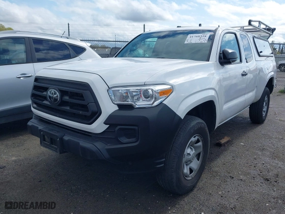 2023 Toyota Tacoma 2WD SR with VIN 3TYRX5GNXPT083983, listed as a IAAI auction lot 41760328 with 17,324 mi miles. Bid and sale history available at carsss.com. Image 22.