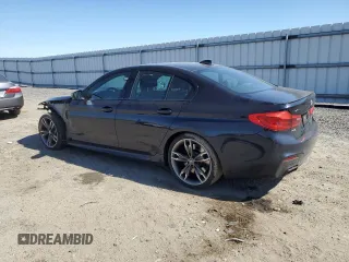 2020 BMW 5 Series M550i xDrive z VIN WBAJS7C02LCD42698, wystawiony jako Copart lot #48229785 z przebiegiem 51 896 mil mil oraz Szkoda całkowita • Salvage title. Historia ofert i sprzedaży dostępna na DreamBid. Obrazek 2.