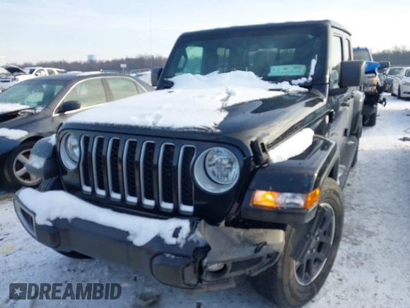 2023 Jeep Gladiator Overland с VIN 1C6HJTFG1PL553343, выставлен на аукционе IAAI как лот 41349518 с пробегом 19 556 миль миль и . История ставок и продаж доступна на DreamBid. Изображение 17.