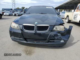 2008 BMW 3 Series 328i with VIN WBAVC53508F009577, listed as a Copart auction lot 46663635 with 138,355 mi miles and Salvage Title. Bid and sale history available at carsss.com. Image 5.