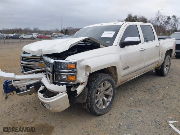 2015 Chevrolet Silverado 1500 High Country with VIN 3GCUKTEC7FG167296, listed as a IAAI auction lot 41706967 with 157,053 mi miles. Bid and sale history available at carsss.com. Image 17.