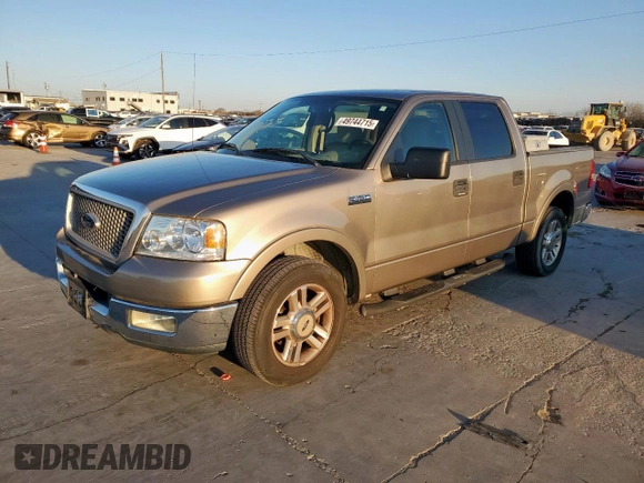2005 Ford F-150 XLT with VIN 1FTPW12575FB65639, listed as a Copart auction lot 49744715 with 55,125 mi miles and Clean Title. Bid and sale history available at carsss.com. Image 1.