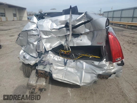 2012 Cadillac CTS Sedan Luxury with VIN 1G6DG5E51C0118287, listed as a Copart auction lot 51851405 with 0 mi miles and Salvage Title. Bid and sale history available at carsss.com. Image 6.