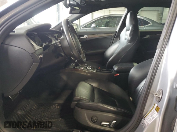2015 Audi S4 Premium Plus with VIN WAUBGAFL9FA090969, listed as a Copart auction lot 68854794 with 0 mi miles and Salvage Title. Bid and sale history available at carsss.com. Image 7.