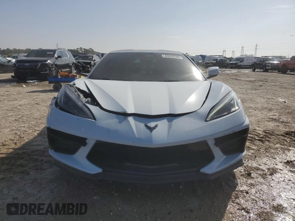 2024 Chevrolet Corvette 1LT with VIN 1G1YA2D46R5109841, listed as a Copart auction lot 43243585 with 7,840 mi miles and Salvage title. Bid and sale history available at DreamBid. Image 5.