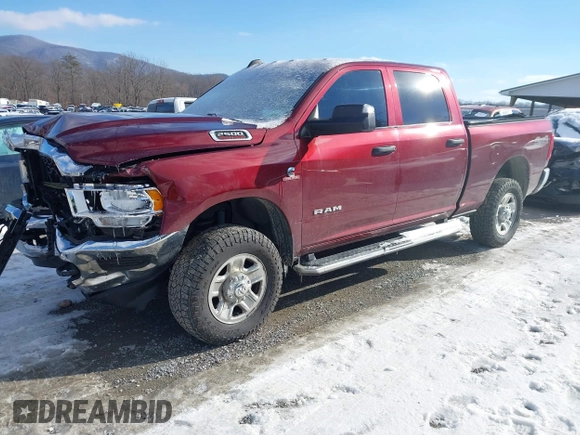 2021 Ram 2500 Tradesman with VIN 3C6UR5CLXMG531872, listed as a IAAI auction lot 41244718 with 74,932 mi miles. Bid and sale history available at carsss.com. Image 18.