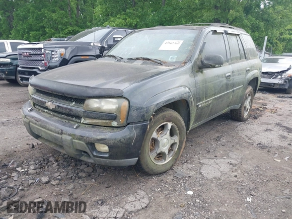 2004 Chevrolet TrailBlazer LS with VIN 1GNDT13S242171832, listed as a IAAI auction lot 42107560 with 1 mi miles. Bid and sale history available at carsss.com. Image 2.