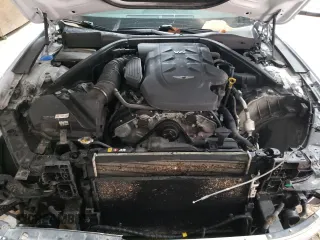 2018 Genesis G80 3.8L with VIN KMHGN4JEXJU232841, listed as a Copart auction lot 77777244 with 98,371 mi miles and Clean Title. Bid and sale history available at carsss.com. Image 11.