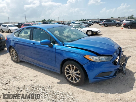 2017 Ford Fusion SE with VIN 3FA6P0H75HR345064, listed as a Copart auction lot 61792985 with 169,601 mi miles and Salvage title. Bid and sale history available at DreamBid. Image 4.