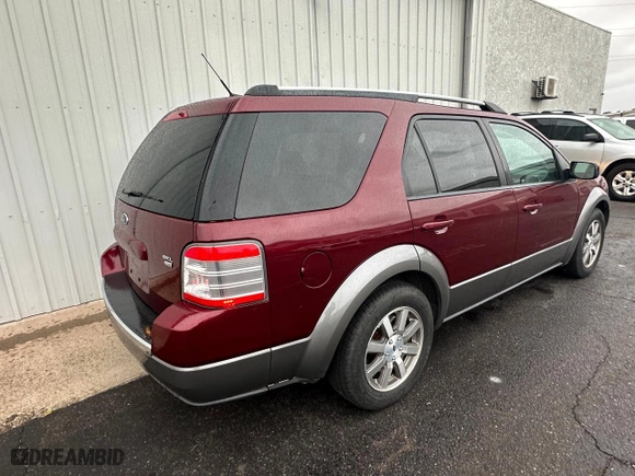 2008 Ford Taurus X SEL with VIN 1FMDK05W98GA36860, listed as a Copart auction lot 49359625 with NaN miles and Clean Title. Bid and sale history available at carsss.com. Image 4.