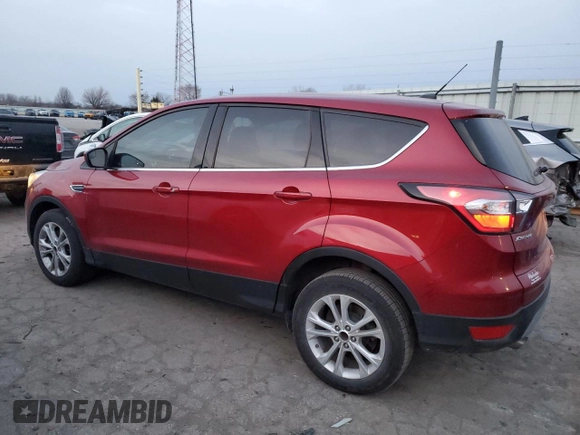 2017 Ford Escape SE with VIN 1FMCU9GD1HUC77223, listed as a Copart auction lot 89197455 with 80,566 mi miles and Non Repairable. Bid and sale history available at DreamBid. Image 2.