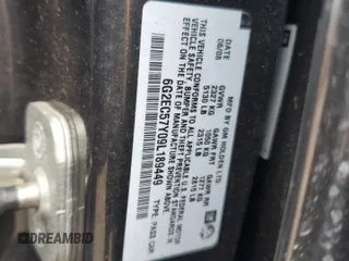 2009 Pontiac G8 GT with VIN 6G2EC57Y09L189449, listed as a Copart auction lot 85825704 with 82,596 mi miles and Salvage Title. Bid and sale history available at carsss.com. Image 14.