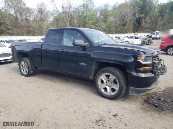 2018 Chevrolet Silverado 1500 Custom with VIN 1GCRCPEC4JZ264250, listed as a Copart auction lot 50383785 with 98,181 mi miles and Salvage Title. Bid and sale history available at carsss.com. Image 4.