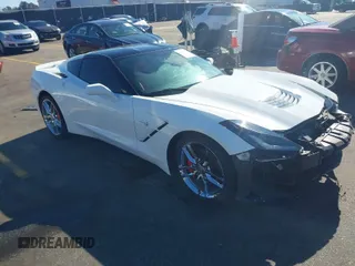 2016 Chevrolet Corvette 1LT with VIN 1G1YB2D73G5125693, listed as a IAAI auction lot 41847392 with 56,777 mi miles. Bid and sale history available at carsss.com. Image 1.