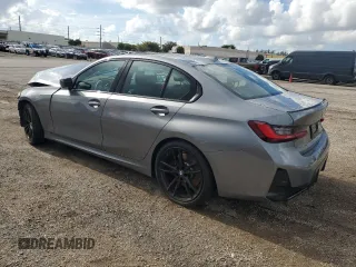2024 BMW 3 Series M340i with VIN 3MW49FS08R8E37154, listed as a Copart auction lot 65490464 with 7,494 mi miles and Salvage Title. Bid and sale history available at carsss.com. Image 2.