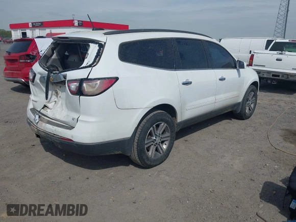 2017 Chevrolet Traverse LT with VIN 1GNKRHKD9HJ173168, listed as a IAAI auction lot 41898544 with 159,419 mi miles and . Bid and sale history available at DreamBid. Image 4.
