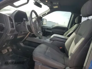 2018 Ford F-150 XL with VIN 1FTEW1C59JKF70876, listed as a Copart auction lot 51387935 with 165,595 mi miles and Salvage Title. Bid and sale history available at carsss.com. Image 7.