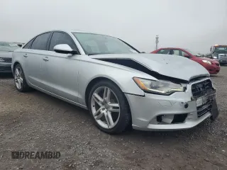 2015 Audi A6 2.0T Premium with VIN WAUFFAFC0FN009984, listed as a Copart auction lot 84247834 with 85,290 mi miles and Salvage Title. Bid and sale history available at carsss.com. Image 4.