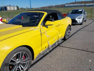 2017 Ford Mustang EcoBoost Premium with VIN 1FATP8UH3H5245063, listed as a IAAI auction lot 40810938 with 76,232 mi miles. Bid and sale history available at carsss.com. Image 6.