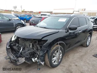 2016 Nissan Rogue S with VIN KNMAT2MV9GP725983, listed as a IAAI auction lot 41049376 with 139,750 mi miles. Bid and sale history available at carsss.com. Image 18.