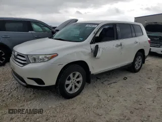 2013 Toyota Highlander with VIN 5TDZA3EH2DS045254, listed as a Copart auction lot 50244815 with 74,507 mi miles and Salvage Title. Bid and sale history available at DreamBid. Image 1.