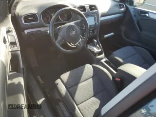 2013 Volkswagen Golf w/Conv & Sunroof с VIN WVWBB7AJ2DW015329, выставлен на аукционе Copart как лот 53741895 с пробегом 62 609 миль миль и Чистый • Clean title. История ставок и продаж доступна на DreamBid. Изображение 8.