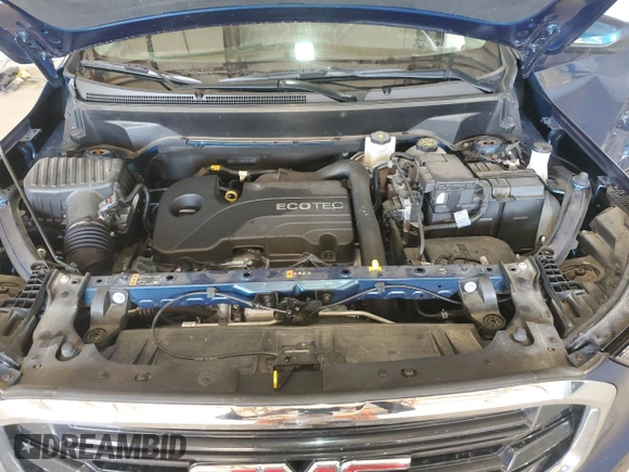 2021 GMC Terrain SLE with VIN 3GKALTEV5ML387420, listed as a Copart auction lot 48223765 with 33,424 mi miles and Salvage title. Bid and sale history available at DreamBid. Image 12.