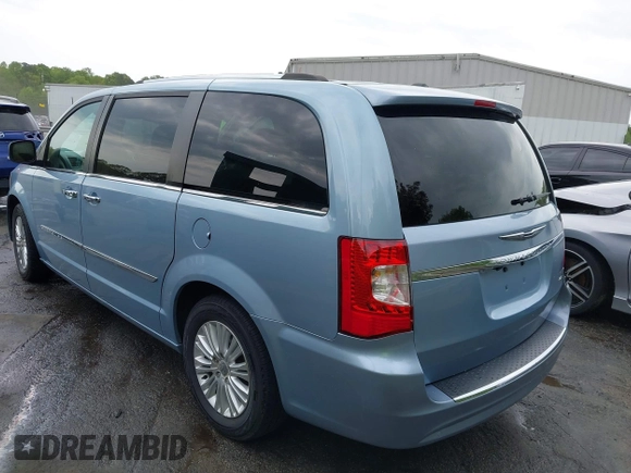2013 Chrysler Town & Country Limited with VIN 2C4RC1GG5DR571731, listed as a IAAI auction lot 42028807 with 155,875 mi miles. Bid and sale history available at carsss.com. Image 3.