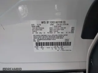 2019 Ford Edge Titanium with VIN 2FMPK3K93KBB11919, listed as a IAAI auction lot 41613148 with 61,053 mi miles. Bid and sale history available at carsss.com. Image 9.