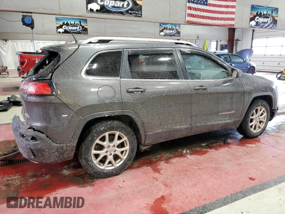 2015 Jeep Cherokee Latitude with VIN 1C4PJMCS8FW769920, listed as a Copart auction lot 46282335 with 143,469 mi miles and Salvage Title. Bid and sale history available at carsss.com. Image 3.