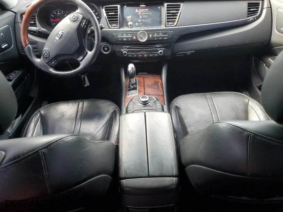 2016 Kia K900 Luxury with VIN KNALU4D3XG6032701, listed as a Copart auction lot 69019244 with 120,193 mi miles and Salvage Title. Bid and sale history available at carsss.com. Image 8.