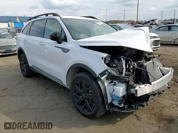 2023 Kia Sorento X-Line S with VIN 5XYRLDLC7PG228349, listed as a Copart auction lot 76688564 with Not Provided miles and Salvage Title. Bid and sale history available at carsss.com. Image 12.